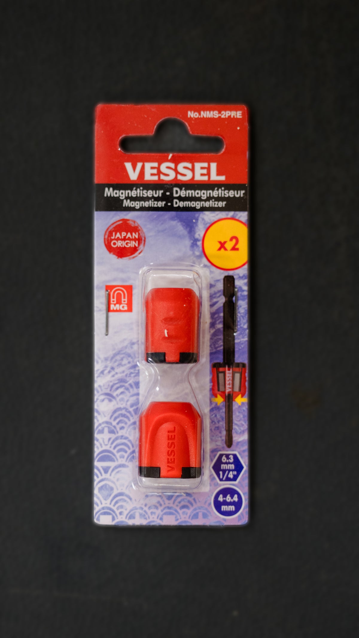 VESSEL Magnetverstärker für Schraubendreher und Bits