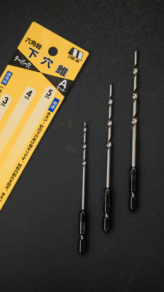 Star-M - 3er Set Konische Bohrer