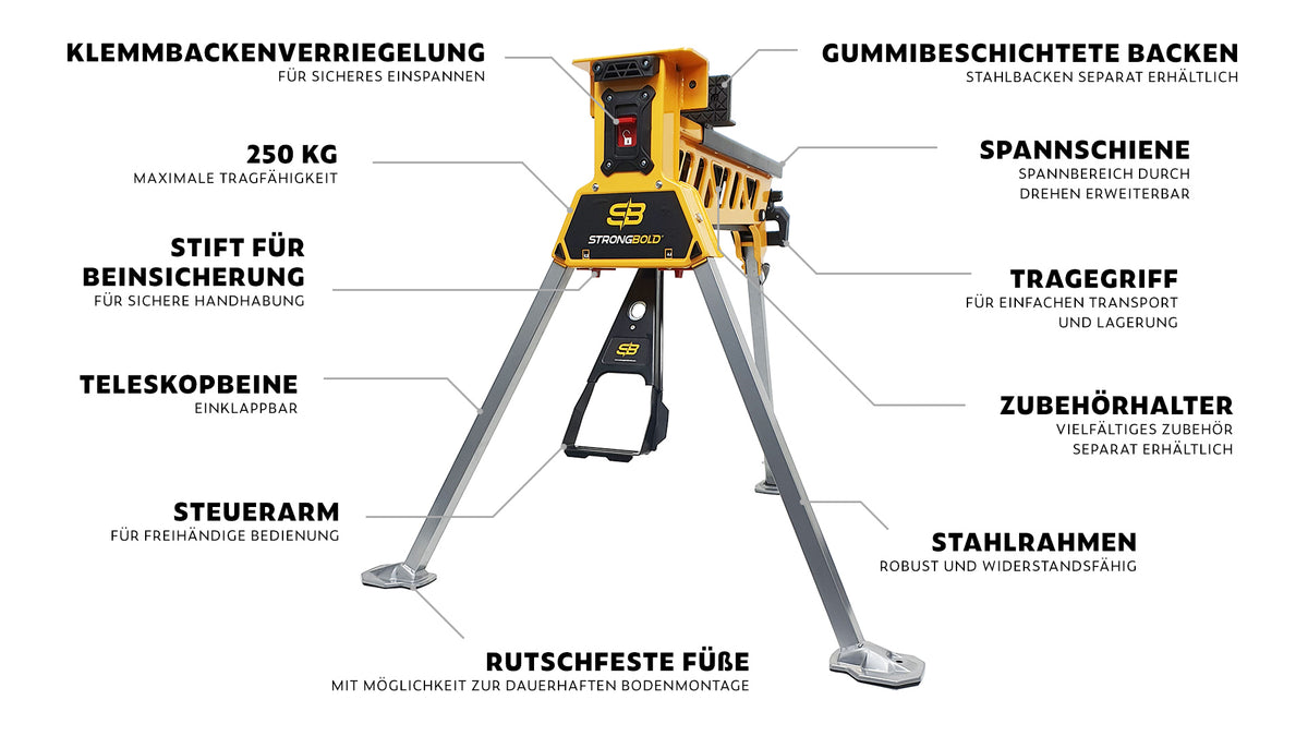 STRONGBOLD S1 Mobiler Spannbock